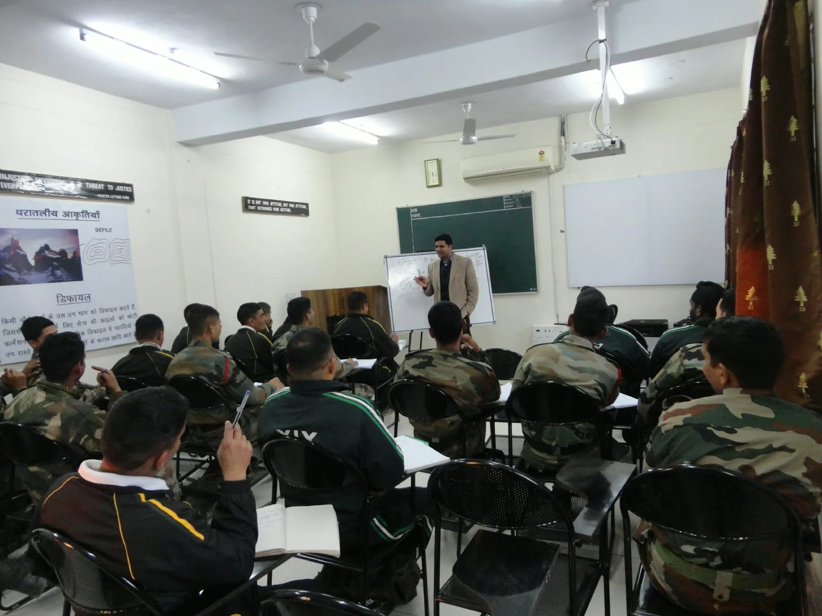 Classroom training at The Howards Council
