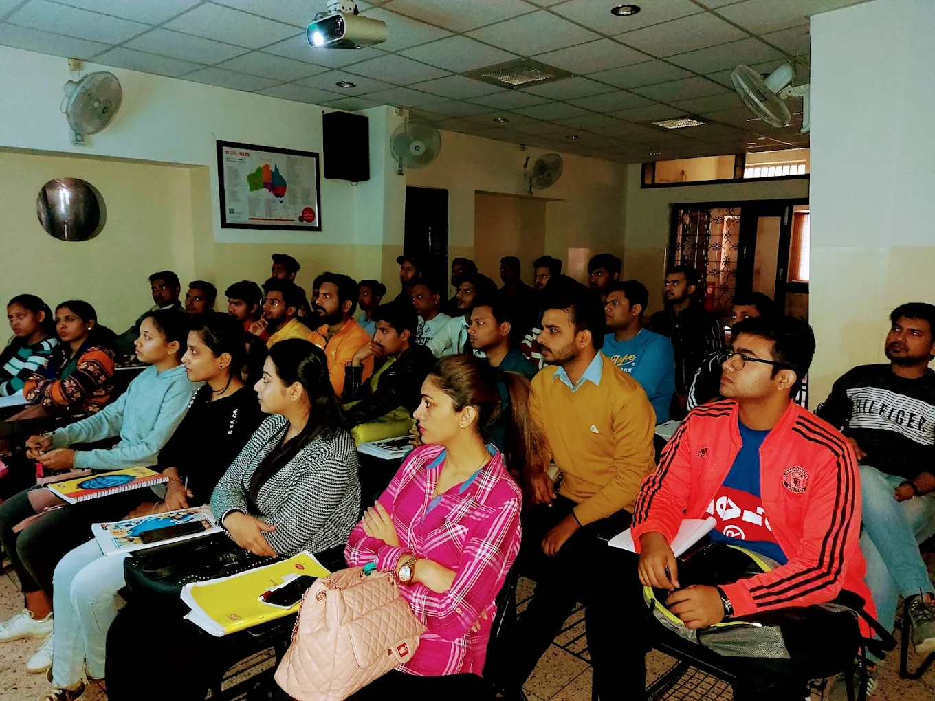 Classroom training at The Howards Council