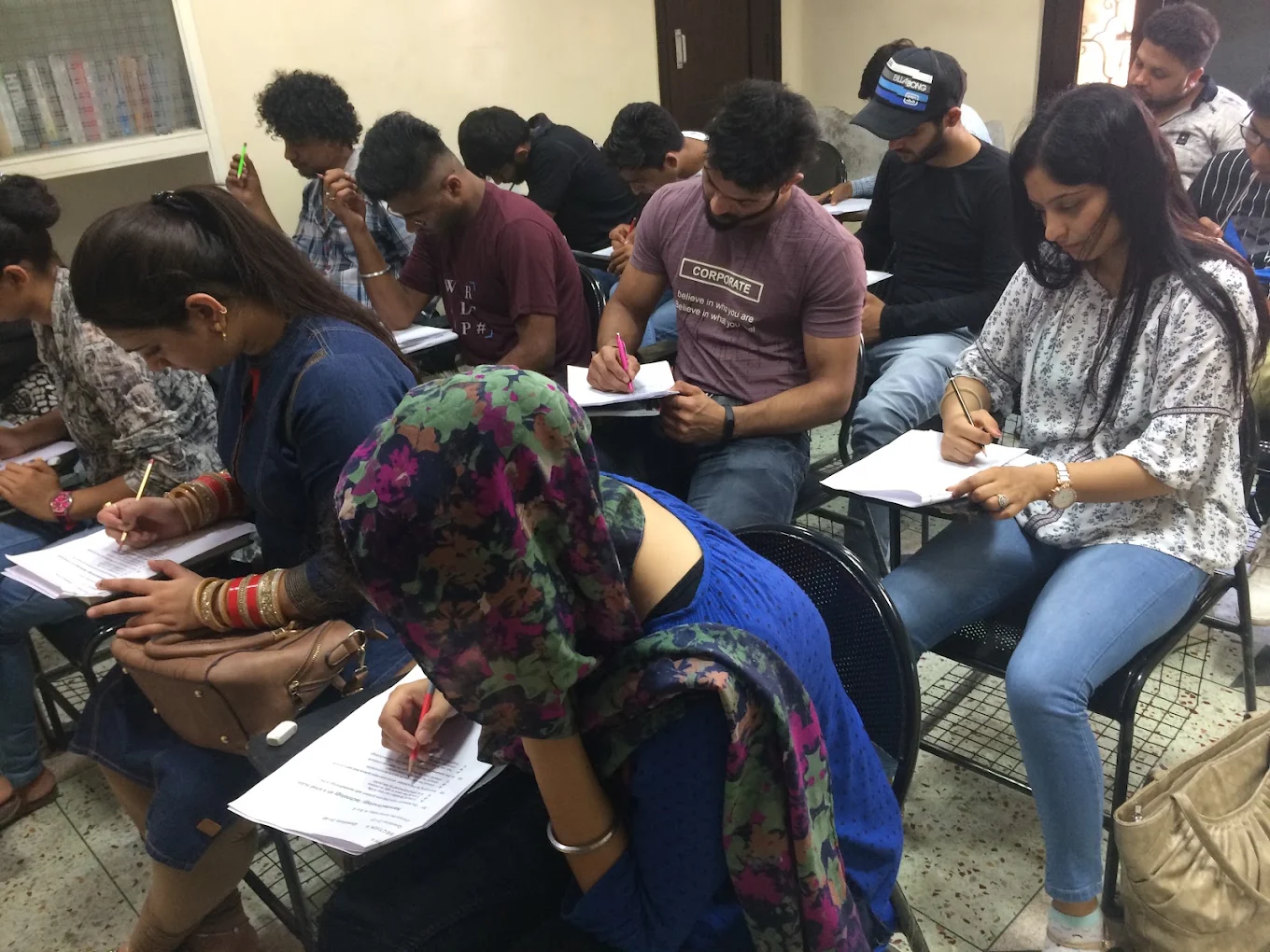 Classroom training at The Howards Council