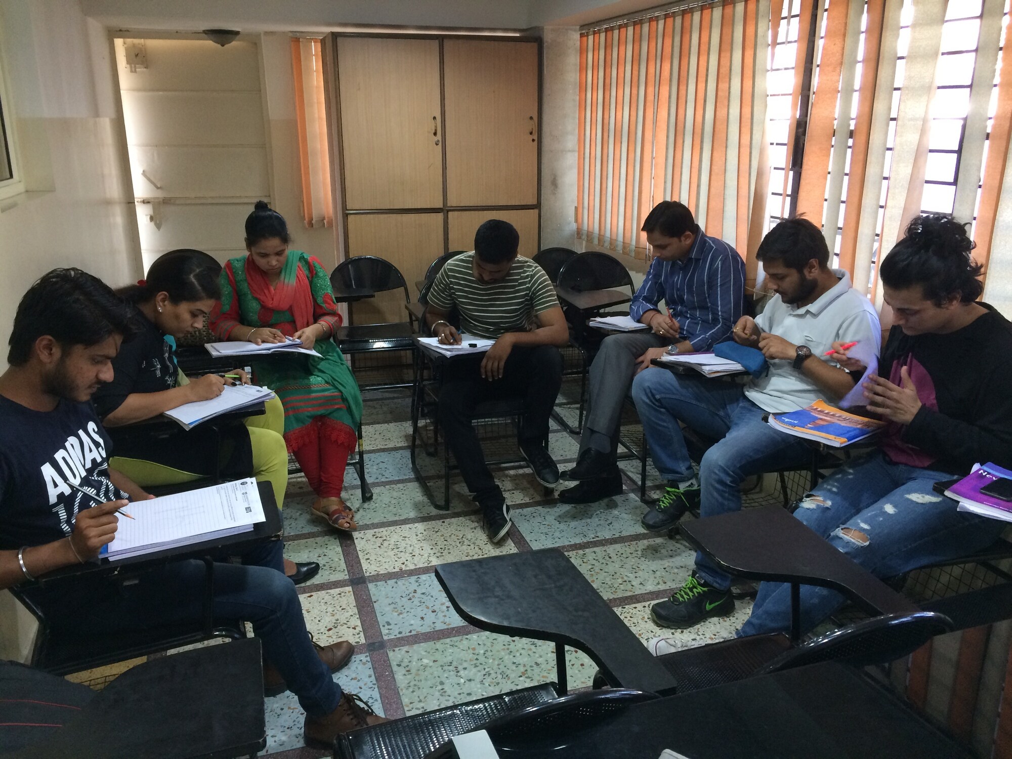 Classroom training at The Howards Council