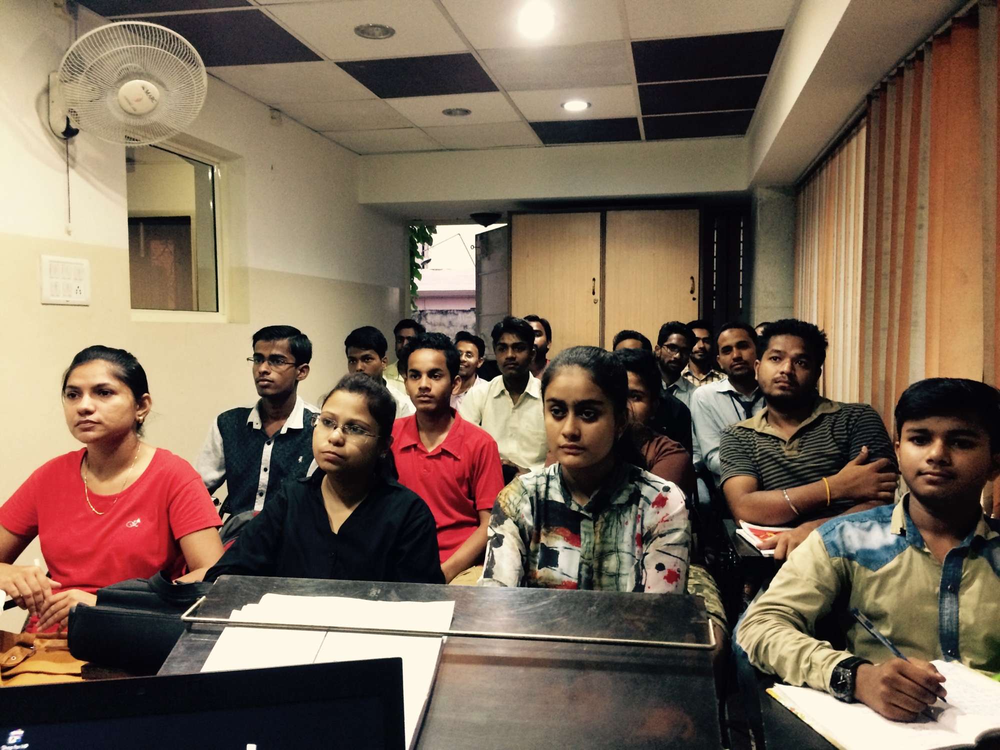 Classroom training at The Howards Council